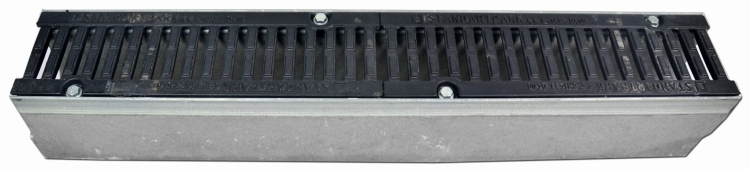 Kanał DN100 H160 D400 BetoMax Drive 16x16x100[cm] Odwodnienie Liniowe korytko betonowe wzmacniane / ruszt żeliwny