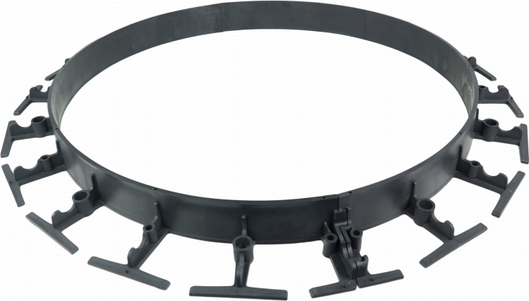 Obrzeże Plastikowe SB60 Stella Bord 6cm 1m czarne BORDER 60mm Trawnikowe Ogrodowe