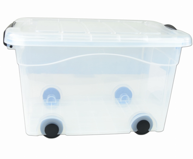 Pojemnik Plastikowy 20L z Transparentną Pokrywą Roller BOX Pudło