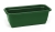 Skrzynka balkonowa Natura 40cm ZIELONY CIEMNY Lamela LA429-35