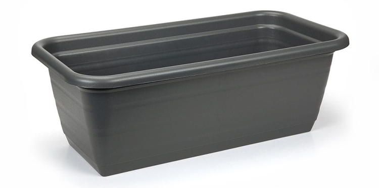 Skrzynka balkonowa Natura 100cm ANTRACYT Lamela LA432-82