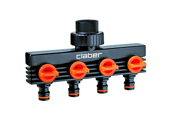 Claber Końcówka 4-wyjściowa na kran 8580