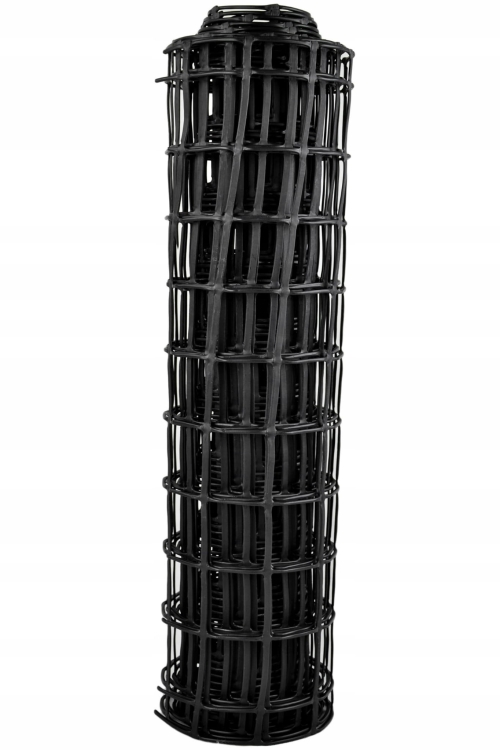 NORTENE Siatka MEGASQUARE 50mm PCV ANTRACYT 0,5x5m