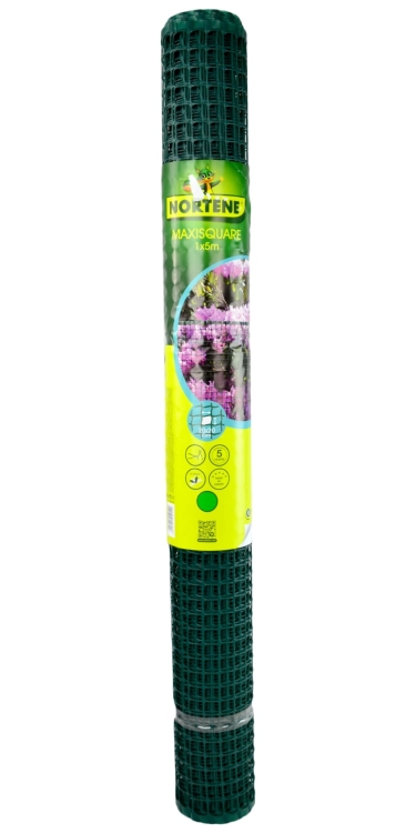 NORTENE Siatka MAXISQUARE 20mm PCV ZIELONA 1x5m