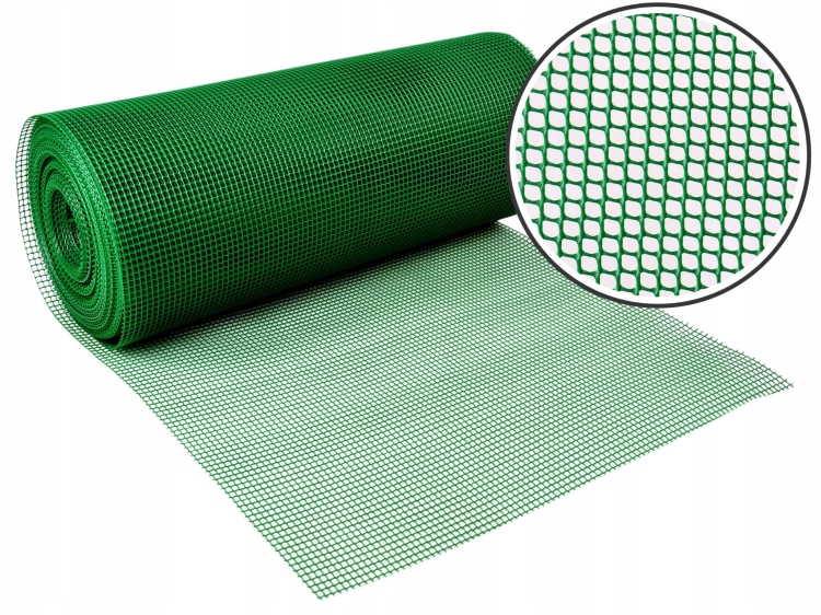Nortene Siatka Zielona PCV 0,5x25m 5mm 170601