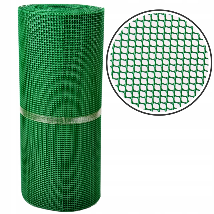 Nortene Siatka Zielona PCV 0,5x25m 5mm 170601