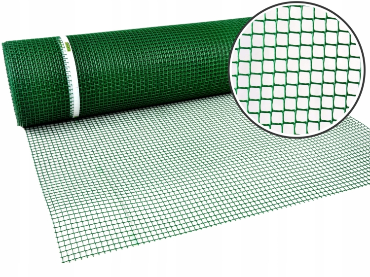 Nortene Siatka Zielona PCV 1x25m 10mm 170606