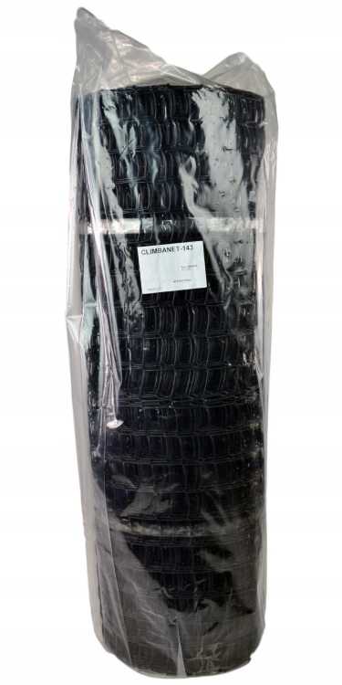 Nortene Siatka Czarna PCV 1x25m 45mm 2000914