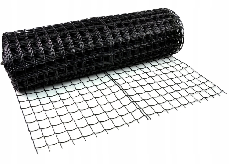 Nortene Siatka Czarna PCV 1x25m 45mm 2000914