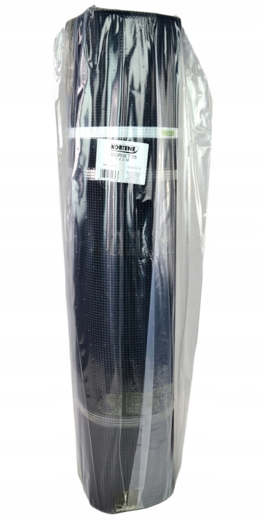 Nortene Siatka Czarna PCV 1x25m 5mm
