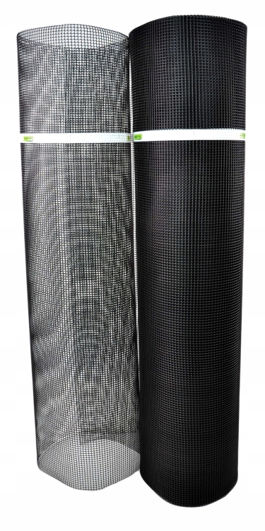 Nortene Siatka Czarna PCV 1x25m 5mm