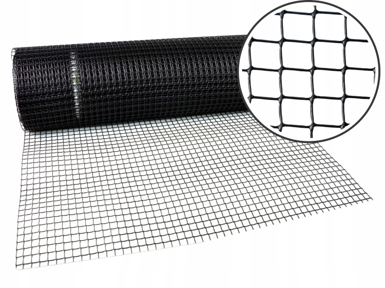 Nortene Siatka Czarna PCV 1x25m 20mm 2000907