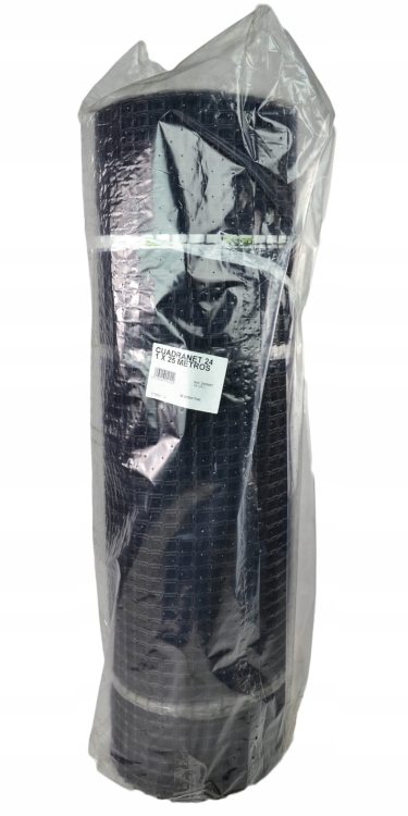 Nortene Siatka Czarna PCV 1x25m 20mm 2000907