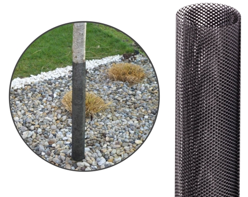 Osłonka Pnia 6cm/110cm czarna Siatka