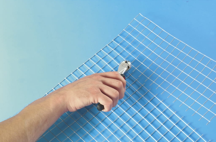 Nortene Siatka Metalowa Fensanet Plast 1x5m 6,4mm 0,9mm Zielona