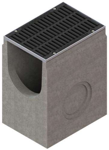 Osadnik H650 DN300 D400 Pro 65x36x50[cm] korytko betonowe wzmacniane / ruszt żeliwny