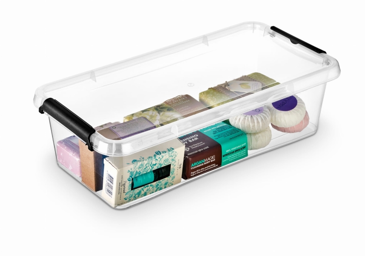 Pojemnik 6L Plastikowy Transparentny z Pokrywą SimpleStore Pudełko