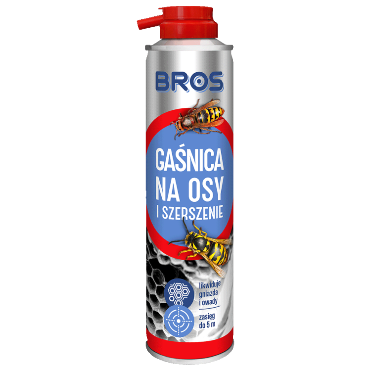 Bros Gaśnica na osy i szerszenie 600ml