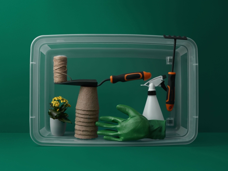 Pojemnik 29L bedroller z Pokrywą BaseStore 58,5x39,5x17[cm]