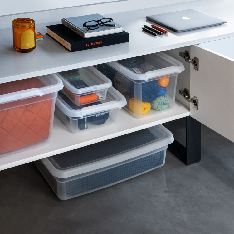 Pojemnik 29L bedroller z Pokrywą BaseStore 58,5x39,5x17[cm]