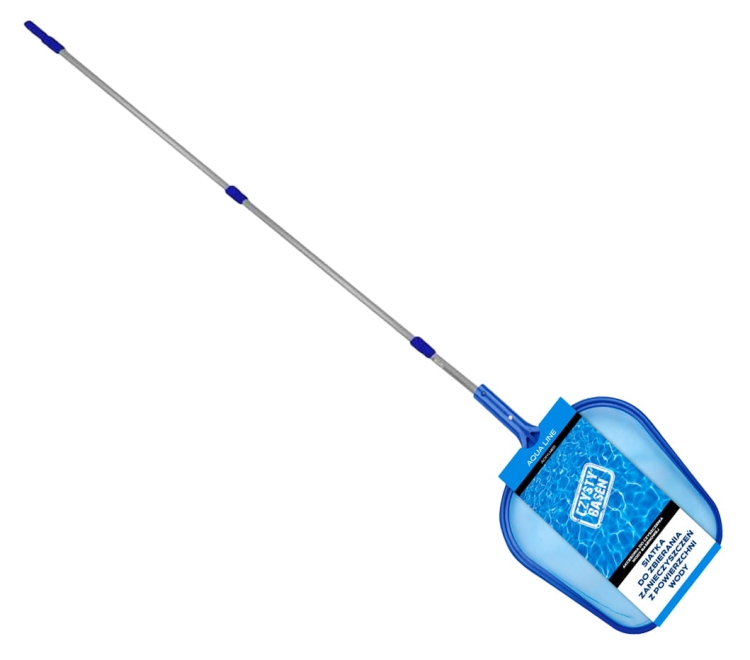 Siatka powierzchniowa do czyszczenia basenu z tyczką teleskopową 241cm