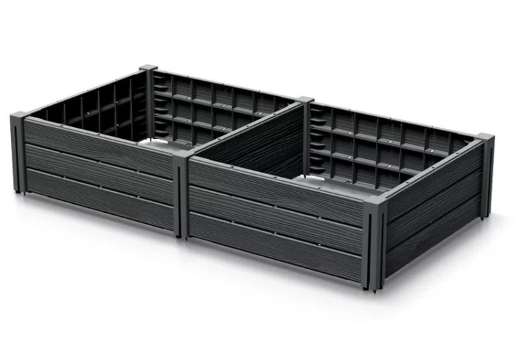 Rabata ogrodowa Base Plant IBPS134-S433 wysoka - antracytowy