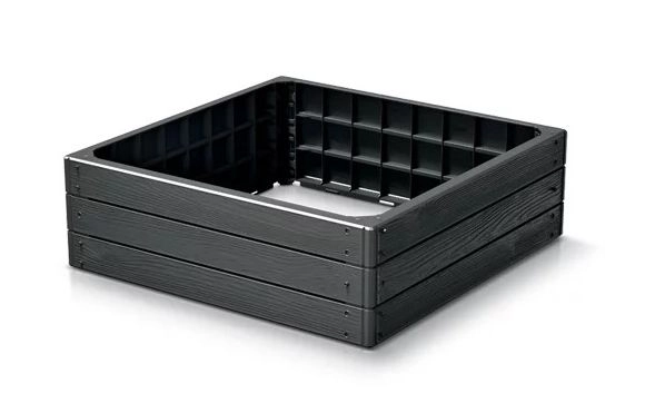 Rabata ogrodowa Base Woody IBWS-S433 - antracytowy