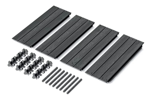 Rabata ogrodowa Base Woody IBWS-S433 - antracytowy