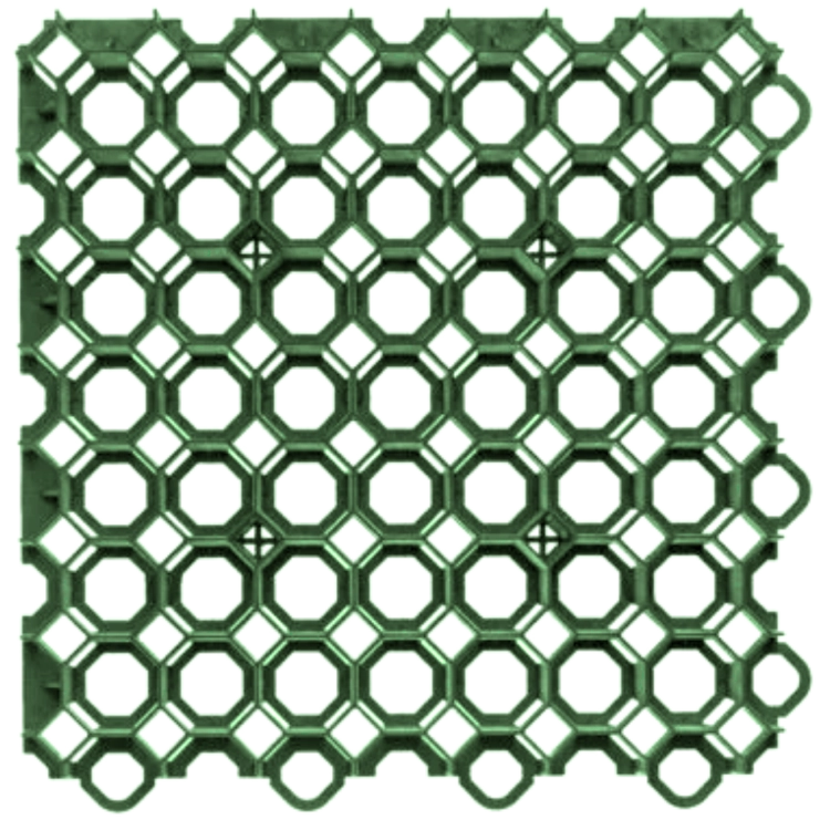 Kratka Parkingowa Trawnikowa Drogowa EkoKratka Geokrata  SEMER GRID Typ 1 G  - widok z góry