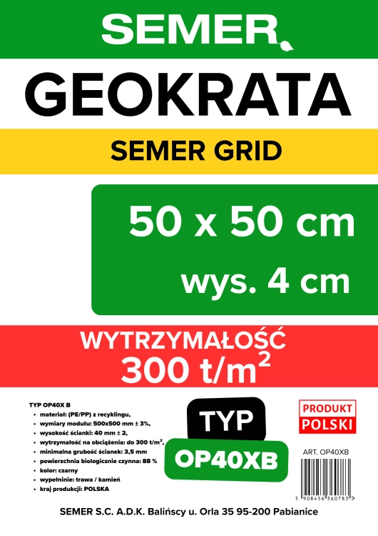 OP40X KRATKA PARKIGNOWA Semer Grid OP40XB .png
