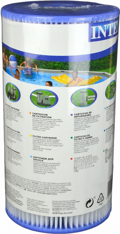Filtr typ A INTEX 29000 BASEN 59900 WKŁAD do pompy basenu