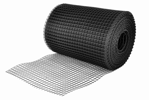 Siatka Rabatowa PCV 40cm 50m oczko 15mm Czarna